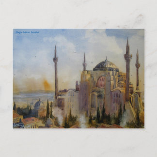 Cartão Postal Hagia Sophia