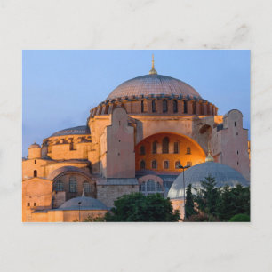 Cartão Postal Hagia Sophia em Istambul