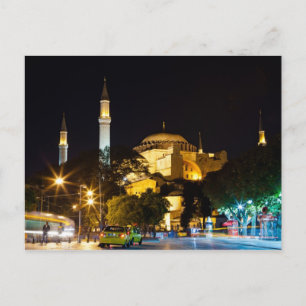 Cartão Postal Hagia Sophia Istanbul