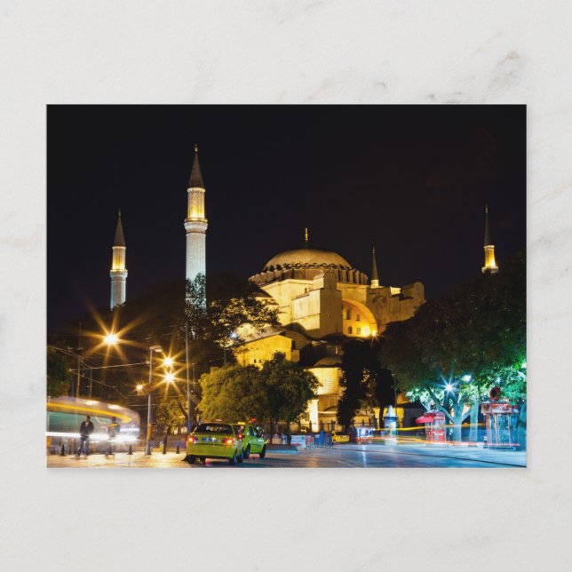 Cartão Postal Hagia Sophia Istanbul (Frente)