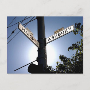 Cartão postal Haight & Ashbury