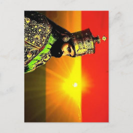 Cartão Postal Haile Selassie I - HIM - Jah Rastafari - Cartão-po