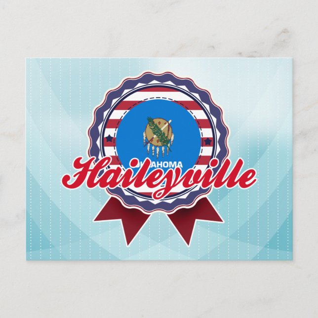 Cartão Postal Haileyville, OK (Frente)