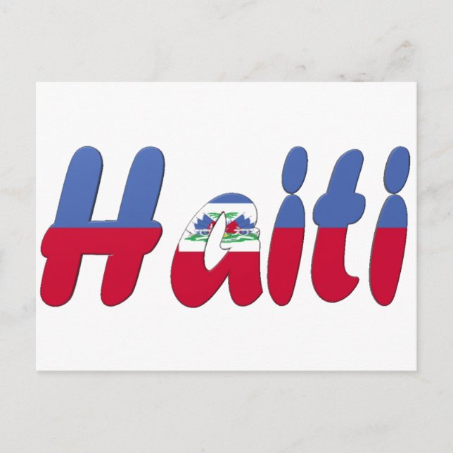 Cartão Postal Haiti (Frente)