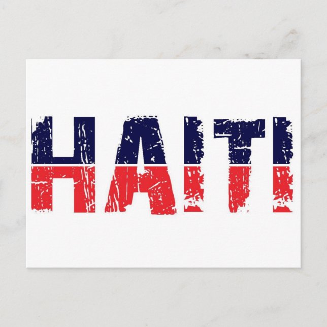 CARTÃO POSTAL HAITI (Frente)