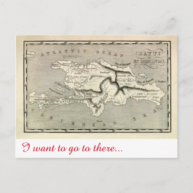 Cartão Postal Haiti (Frente)