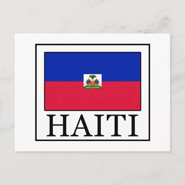 Cartão Postal Haiti (Frente)