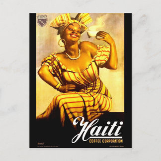 Cartão Postal Haiti Coffee Corporation e 1950