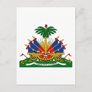 Cartão Postal haiti emblem
