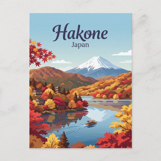 Cartão Postal Hakone, Japão (Frente)