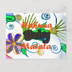 Cartão Postal Hakuna Matata Baby.png
