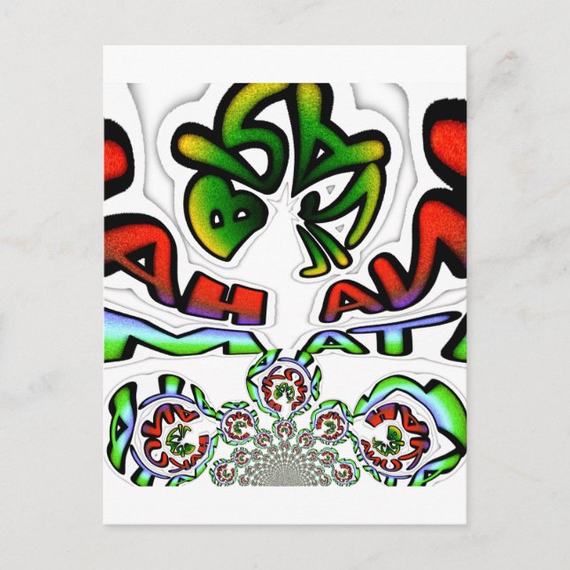 Cartão Postal Hakuna Matata Brasil Presente (Frente)