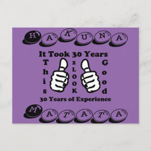 Cartão Postal Hakuna Matata Levou 30 anos para parecer assim