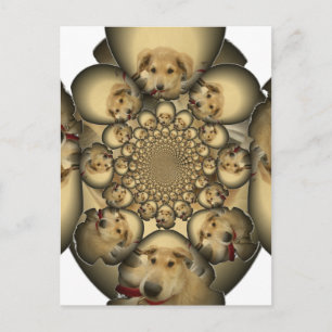 Cartão Postal Hakuna Matta Puppies e Cachorros infinitamente che