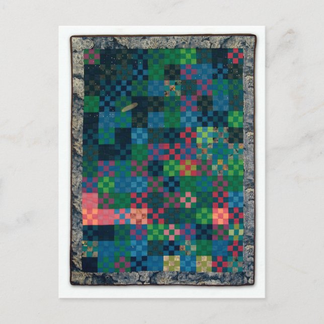 Cartão Postal "Hale Bop Quilt" por Heather Lair Designs (Frente)
