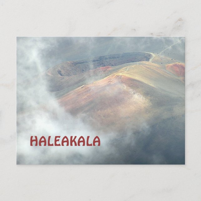 CARTÃO POSTAL "HALEAKALA NAS NUVENS" (Frente)