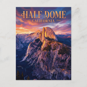 Cartão Postal Half Dome EUA