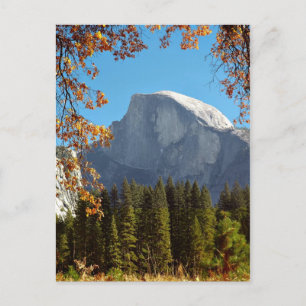 Cartão Postal Half Dome no Outono - Parque Nacional de Yosemite