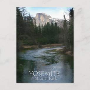 Cartão Postal Half Dome no Parque Nacional de Yosemite, Califórn