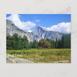 Cartão Postal Half Dome, Parque Nacional de Yosemite, Califórnia