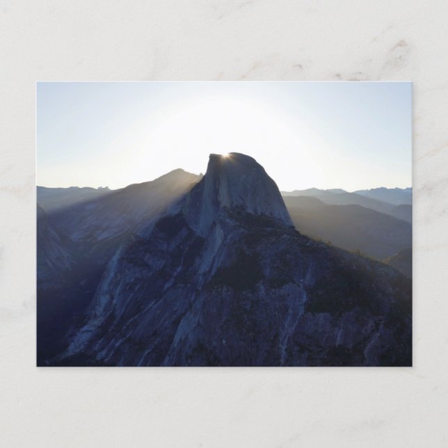Cartão Postal Half Dome Sunrise (Frente)