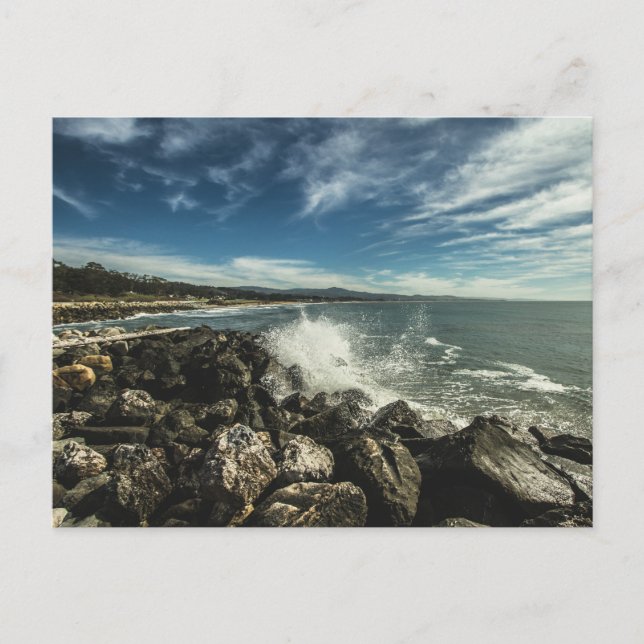 Cartão Postal Half Moon Bay Califórnia (Frente)