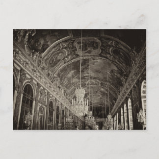 Cartão Postal Hall of Mirrors, Château Versailles 2