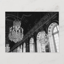Cartão Postal Hall with Chandeliers
