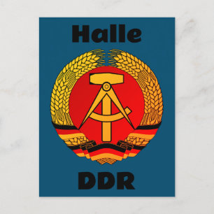 Cartão Postal Halle, Deutsche Demokratische Republik - DDR