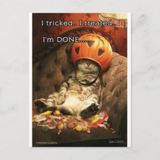 Cartão Postal Halloween