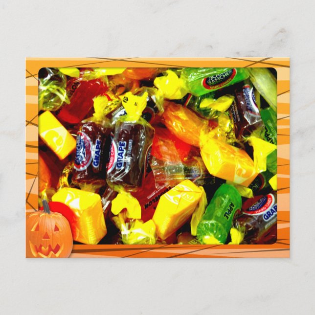 Cartão postal Halloween (Frente)