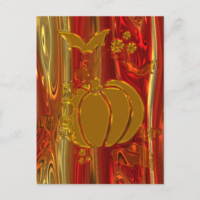 Cartão Postal Halloween (Frente)