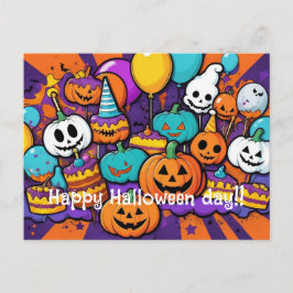 Cartão postal Halloween