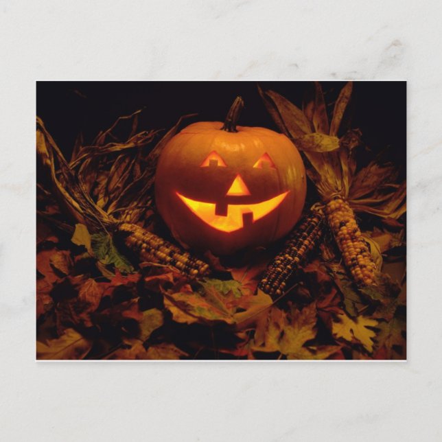 Cartão Postal Halloween (Frente)