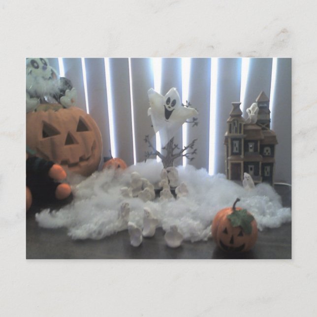 Cartão Postal Halloween (Frente)