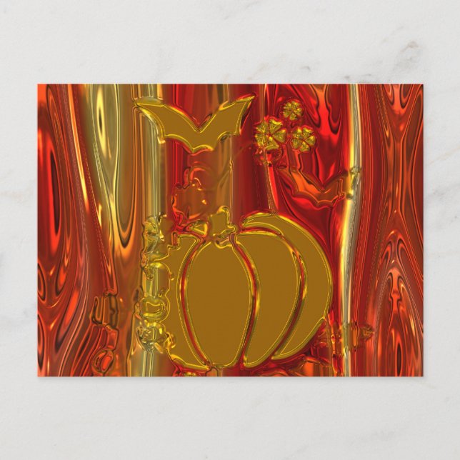 Cartão Postal Halloween (Frente)