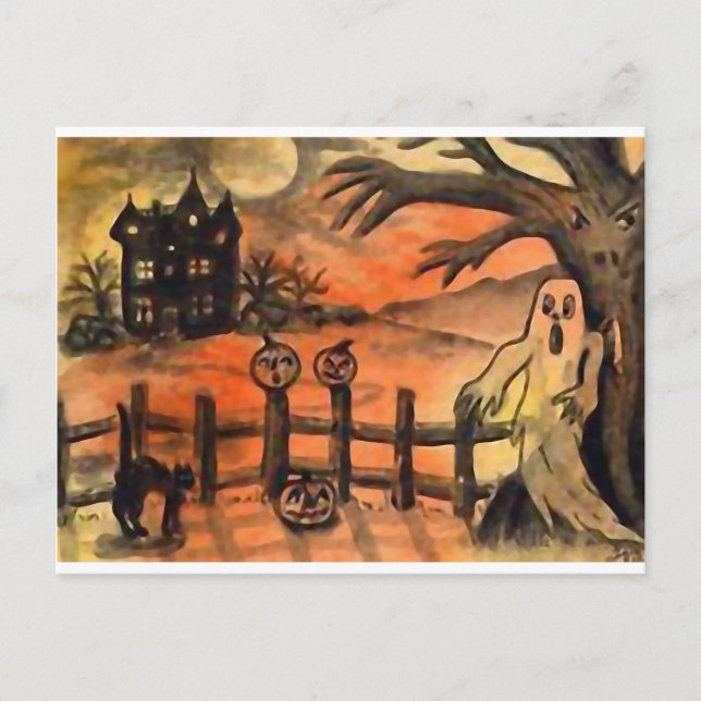 CARTÃO POSTAL HALLOWEEN (Frente)