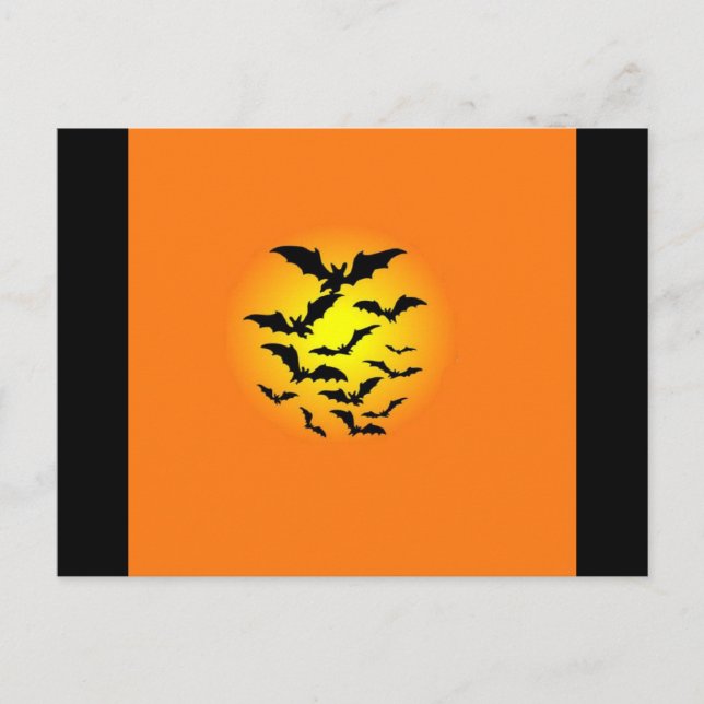Cartão Postal Halloween (Frente)