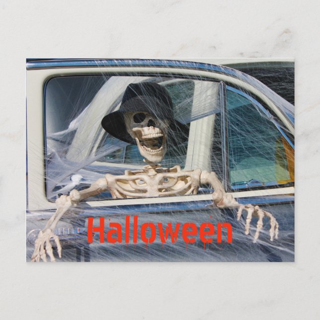 Cartão Postal Halloween (Frente)