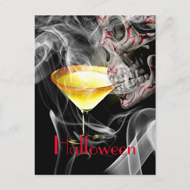 Cartão Postal Halloween (Frente)