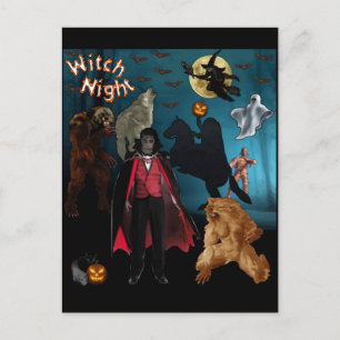 Cartão Postal Halloween