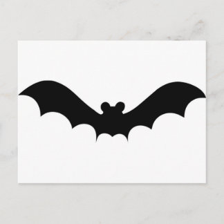 Cartão Postal Halloween Bat