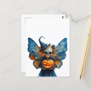 Cartão Postal Halloween Fairy