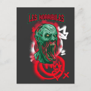 Cartão Postal Halloween Monster
