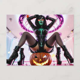 Cartão Postal Halloween Night Lifer