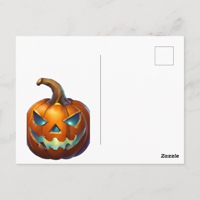 Cartão Postal Halloween Personalizado (Verso)