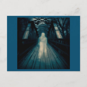 Cartão Postal Halloween - Ponte Assombrada 1