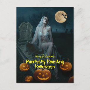 Cartão Postal Halloween Puramente Assombrante