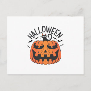 Cartão Postal Halloween Vintage