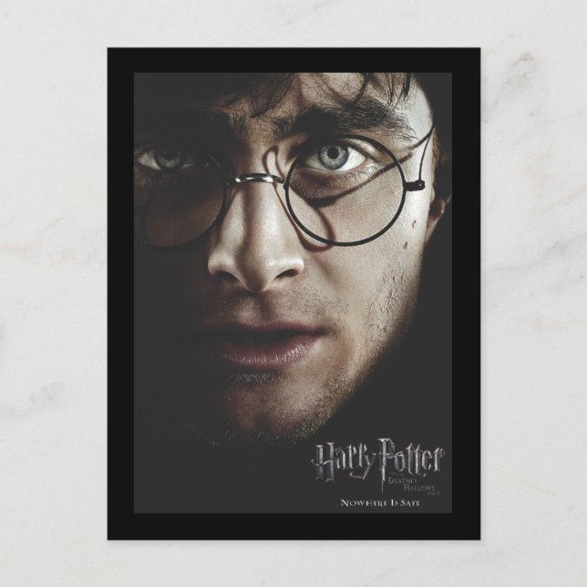 Cartão Postal Hallows mortais - Harry Potter (Frente)